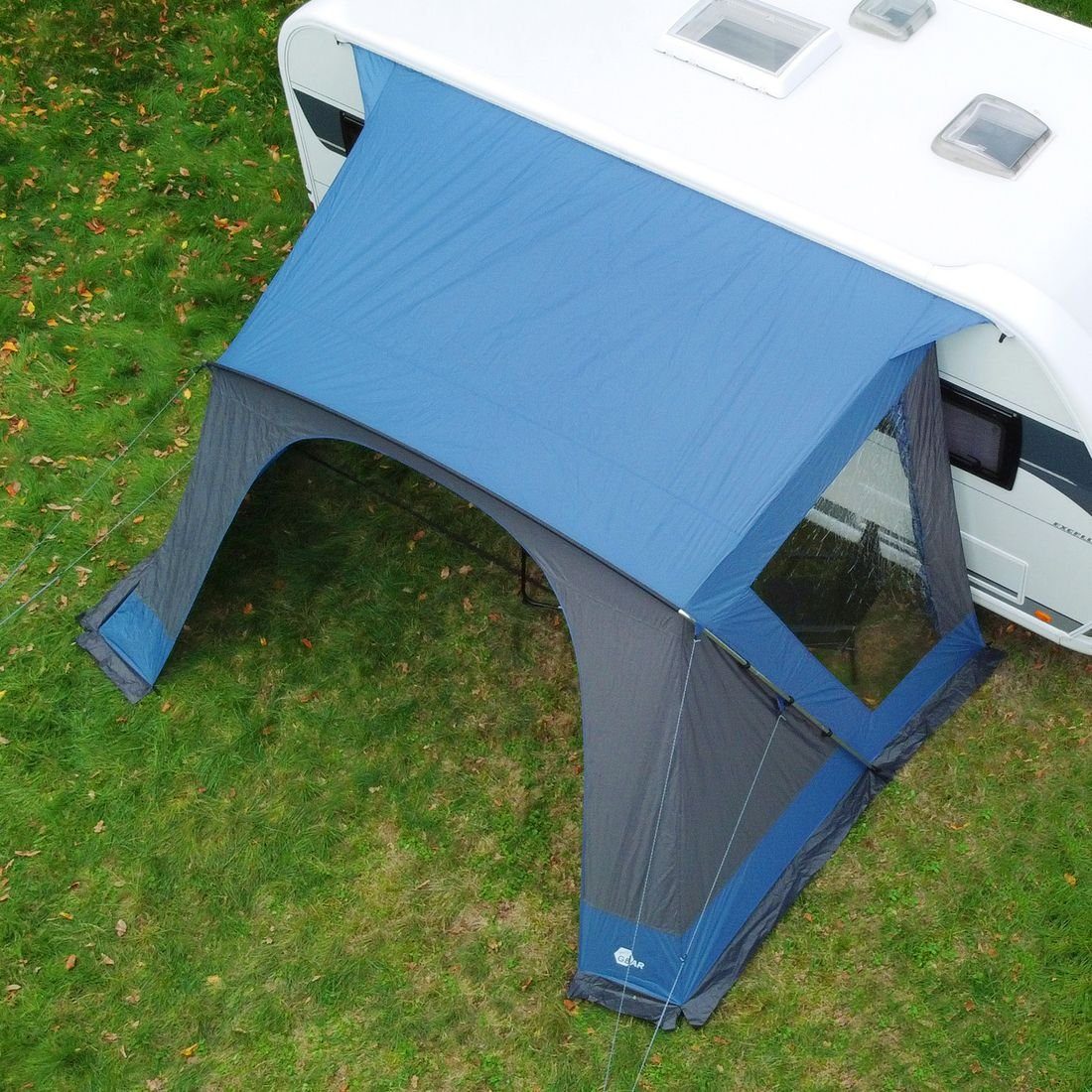 yourGEAR Vorzelt your GEAR Sharki 400 - Wohnwagen Sonnendach Vorzelt Alugestänge, Personen: 0