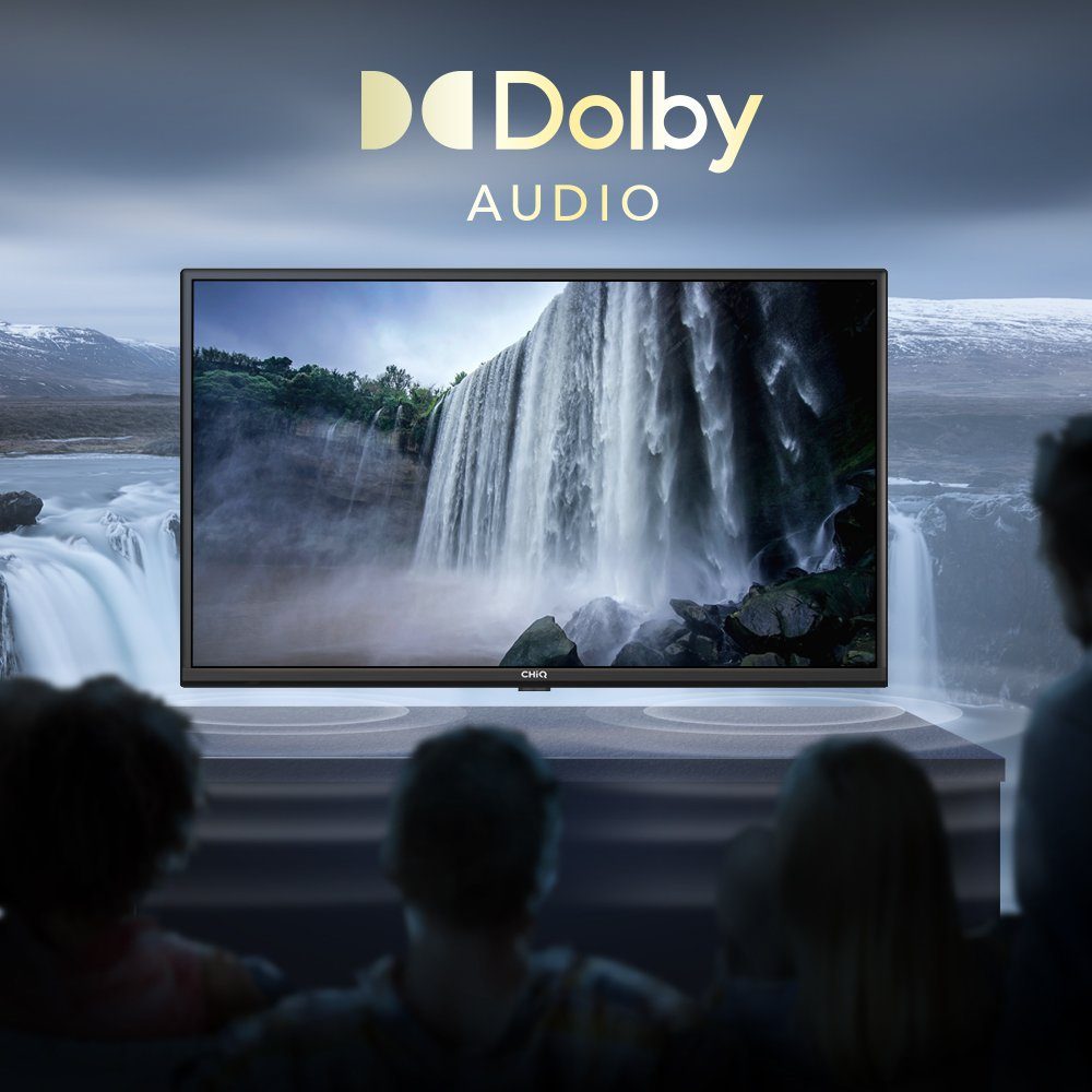 CHiQ L40G5W LED-Fernseher (100,00 cm/40 Zoll, Full HD, Kein Smart-TV, Hotelmodus,HDMI/USB/CI+,Triple Tuner(DVB-T/T2/C/S2),Dolby Audio)