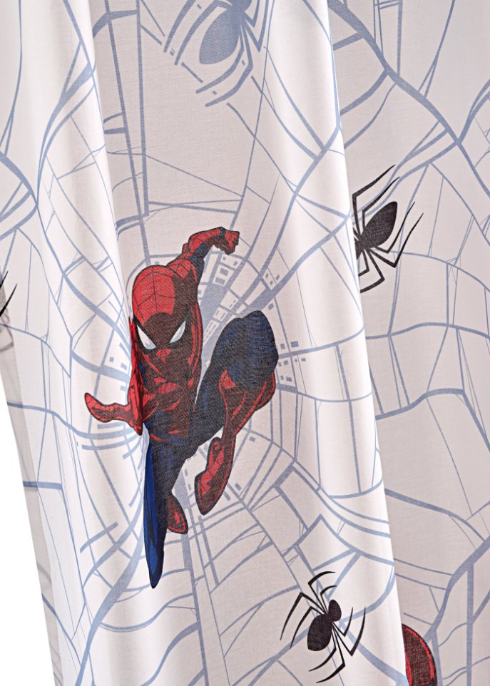 DS Spiderman Bio-Baumwoll Vorhang (1er Pack)