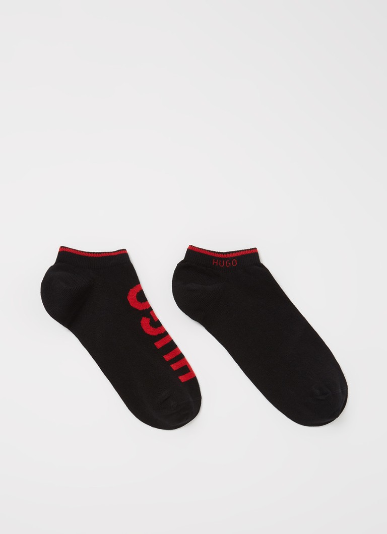 Chaussettes de sport HUGO BOSS avec logo imprimé, vendues par lot de 2