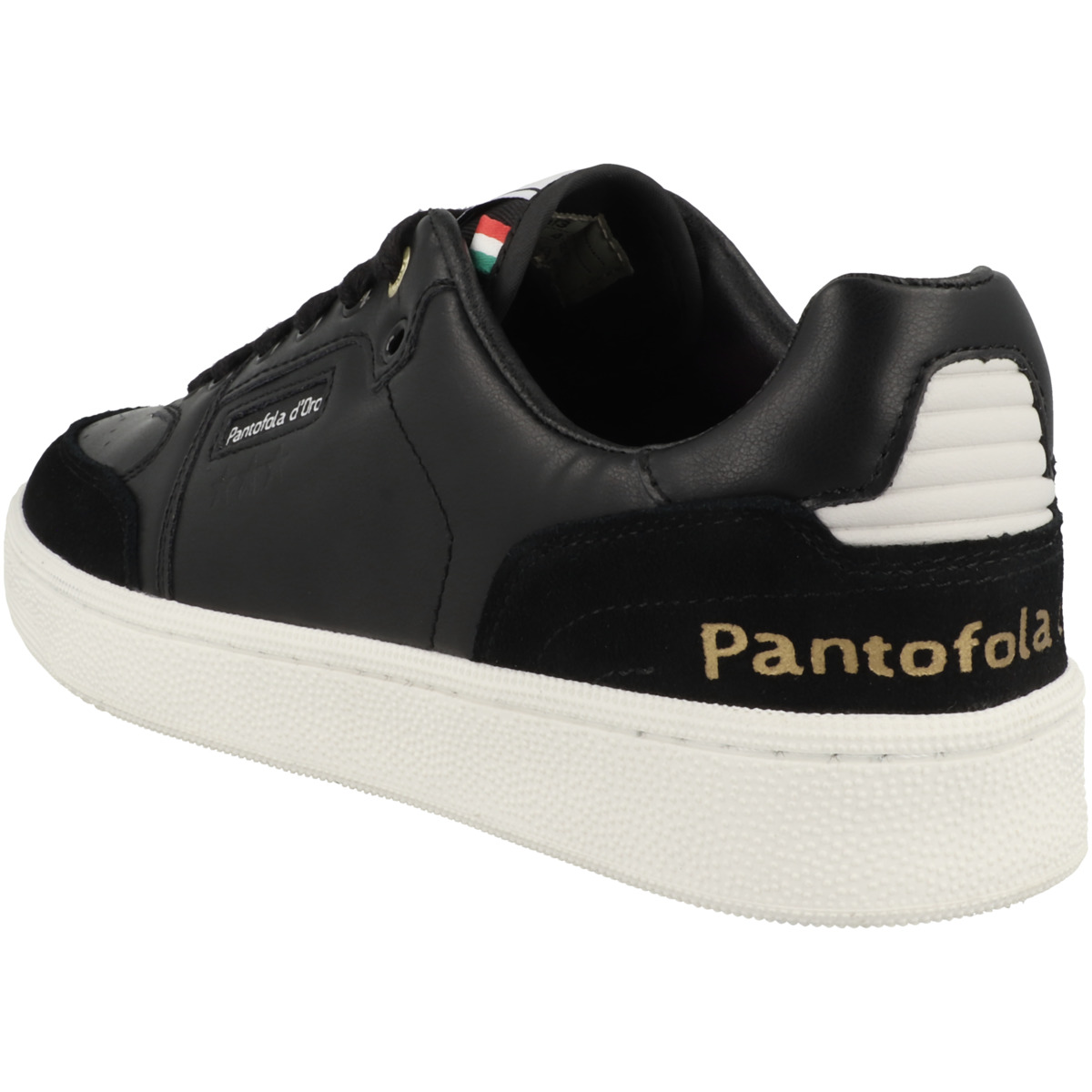 Pantofola d Oro Maracana Uomo Low Sneaker Low schwarz