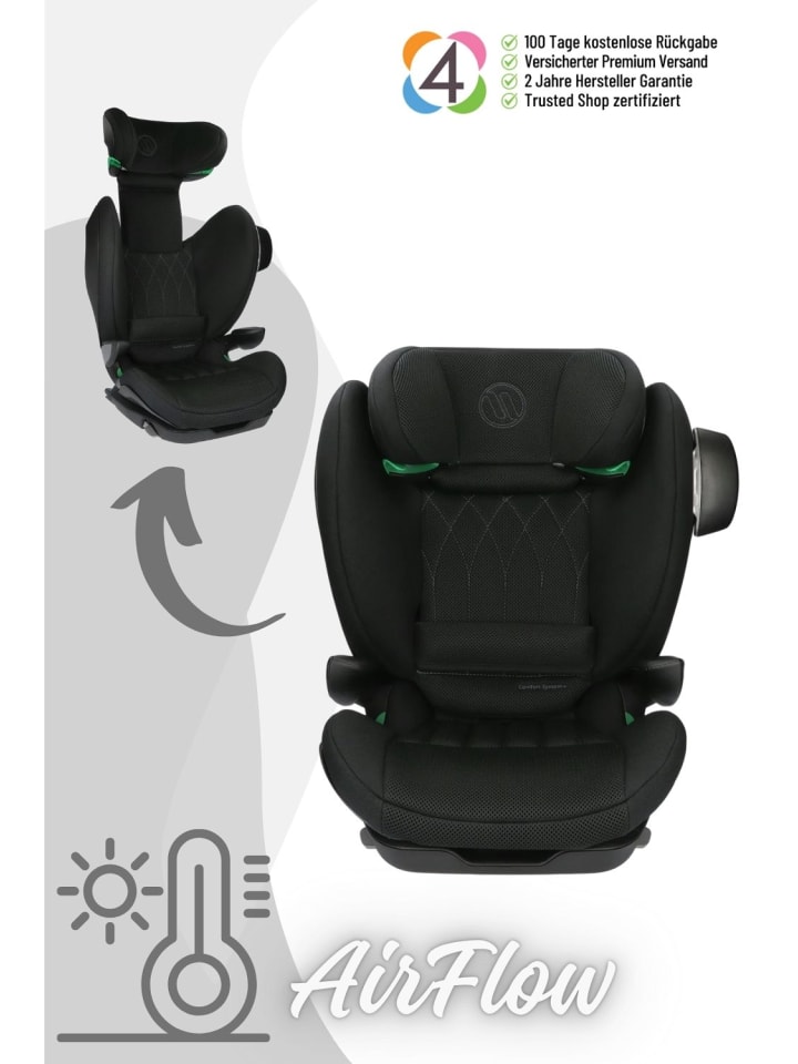 Avionaut Avionaut MaxSpace AirFlow Kindersitz (100-150 cm) - Farbe: Black günstig kaufen onesize