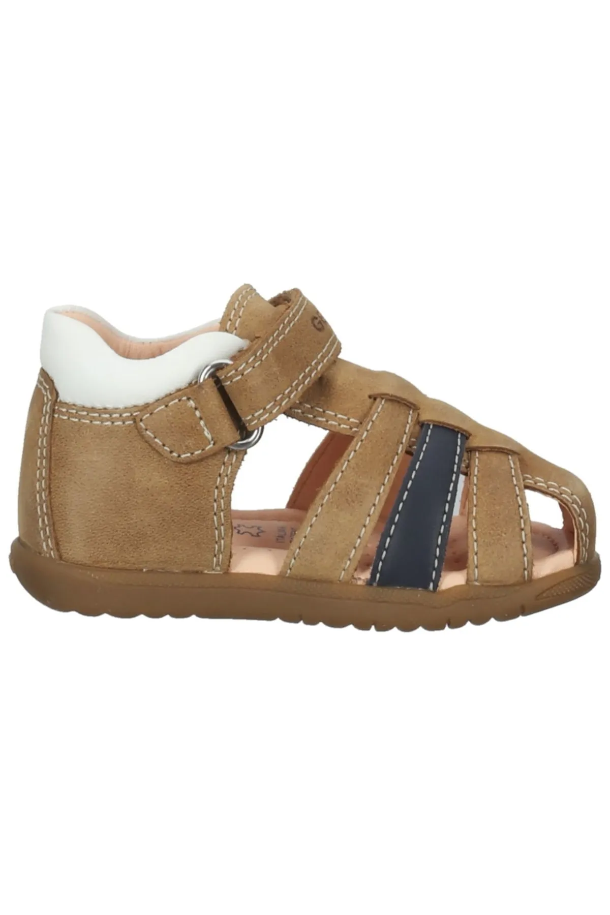 Geox  Sandalette - Braun - Flacher Absatz
