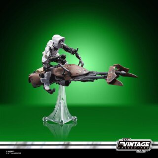 Star Wars Episode VI Vintage Collection Fahrzeug mit Figur: Speeder Bike & Scout Trooper