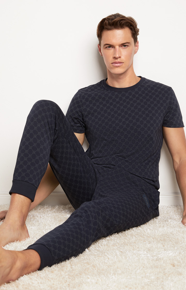 Loungewear Hose in Dunkelblau