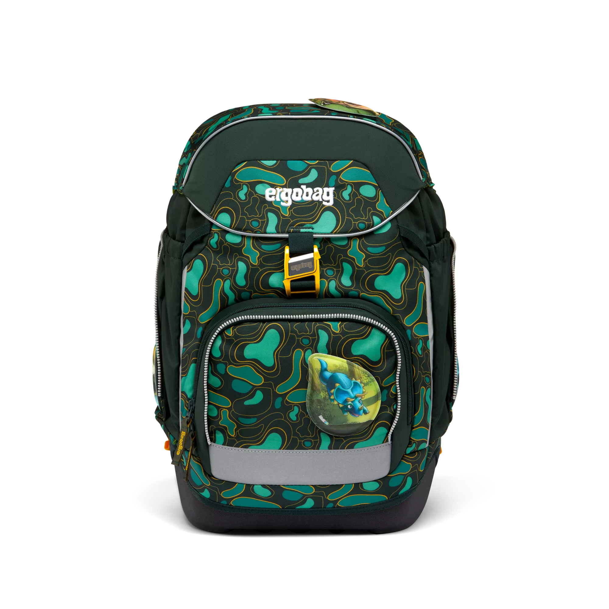 ergobag Schulrucksack-Set Tribäratops