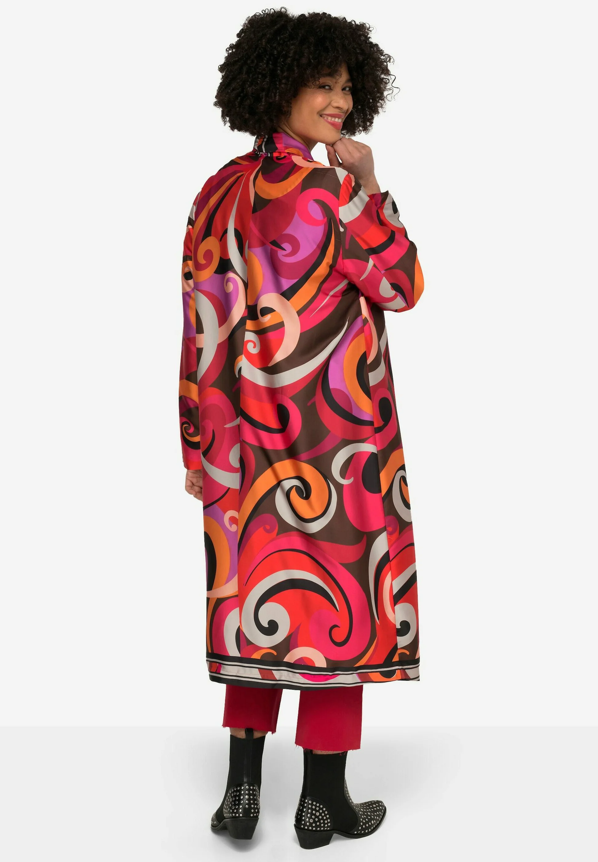 Ángel del Estilo KAFTAN ALLOVERDRUCK LANGARM - Abrigo clásico