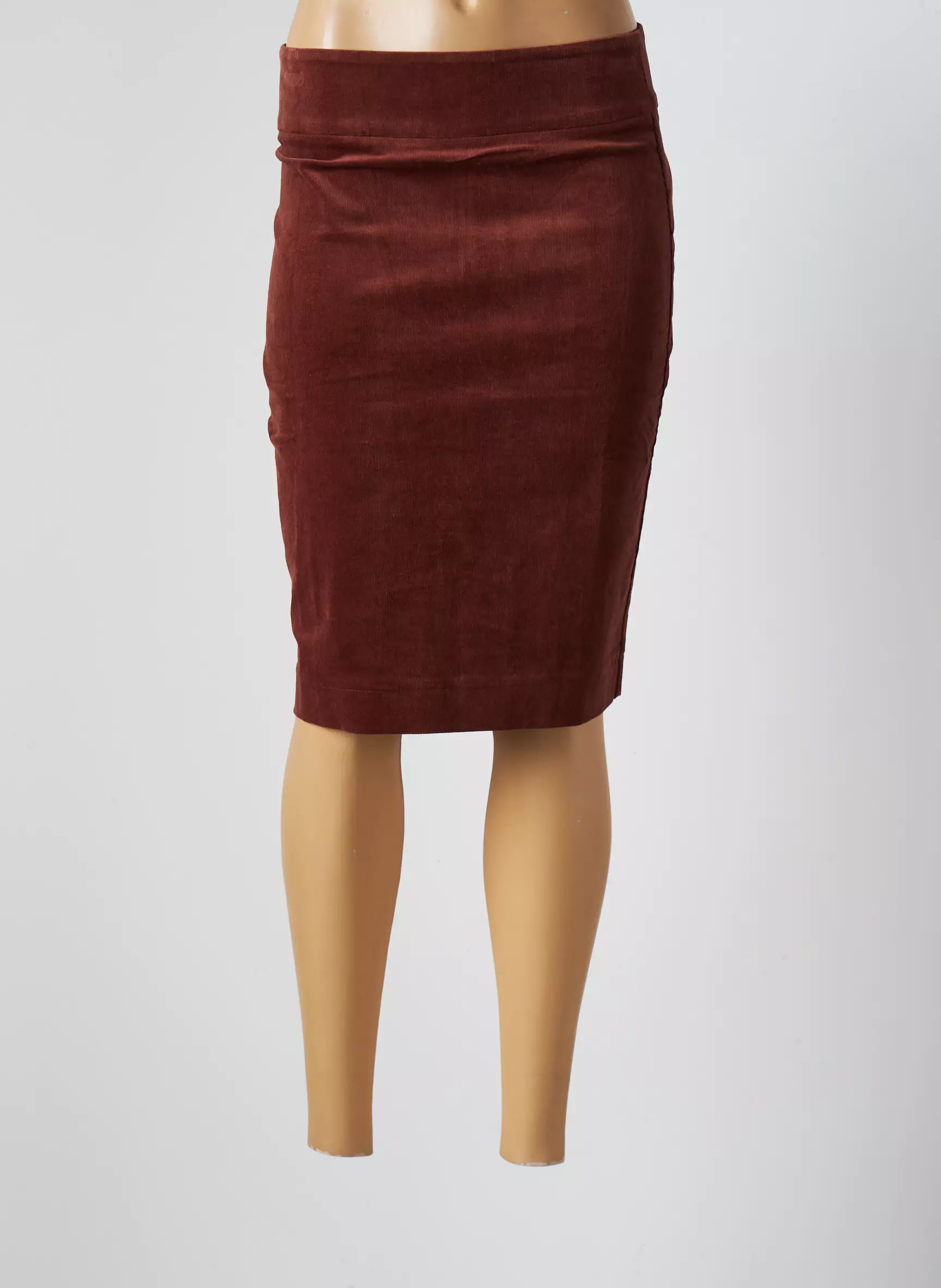 Zilch Jupes Mi Longues Femme couleur marron