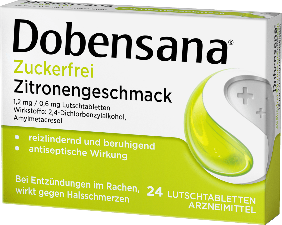 zuckerfrei Zitronengeschmack Lutschtabletten, 24 St
