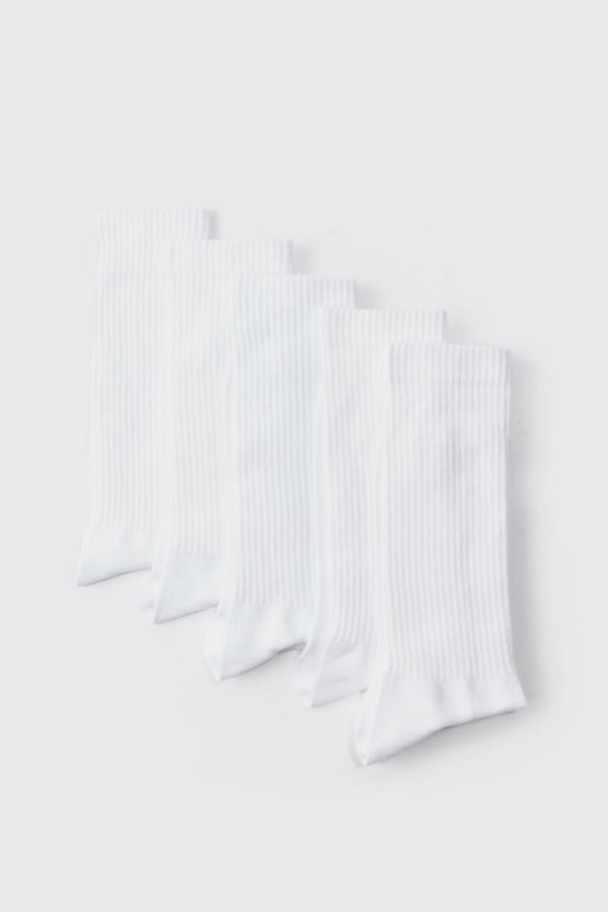 5er-Pack einfache Sport-Socken