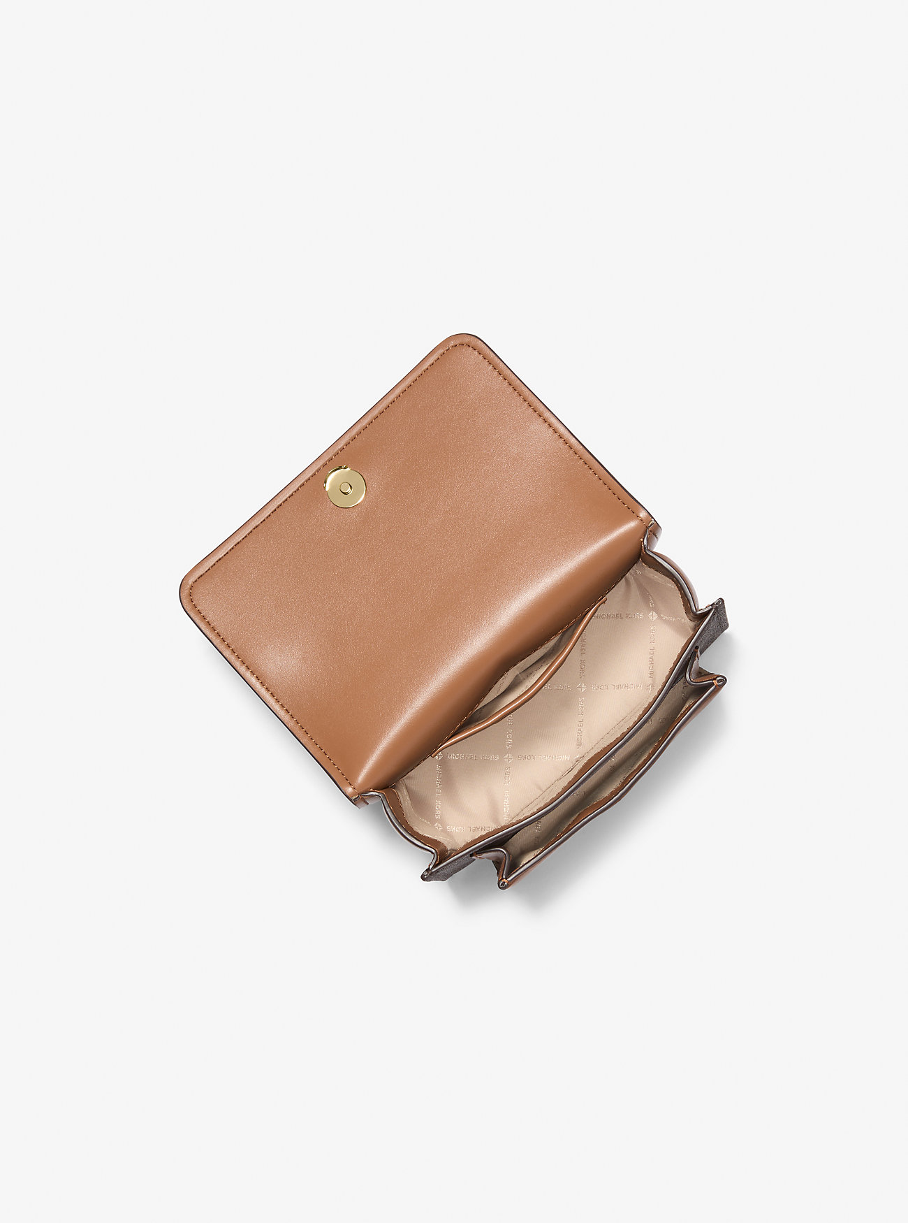 Claire Liten Skulderveske Med Signaturlogo – BRN/ACORN