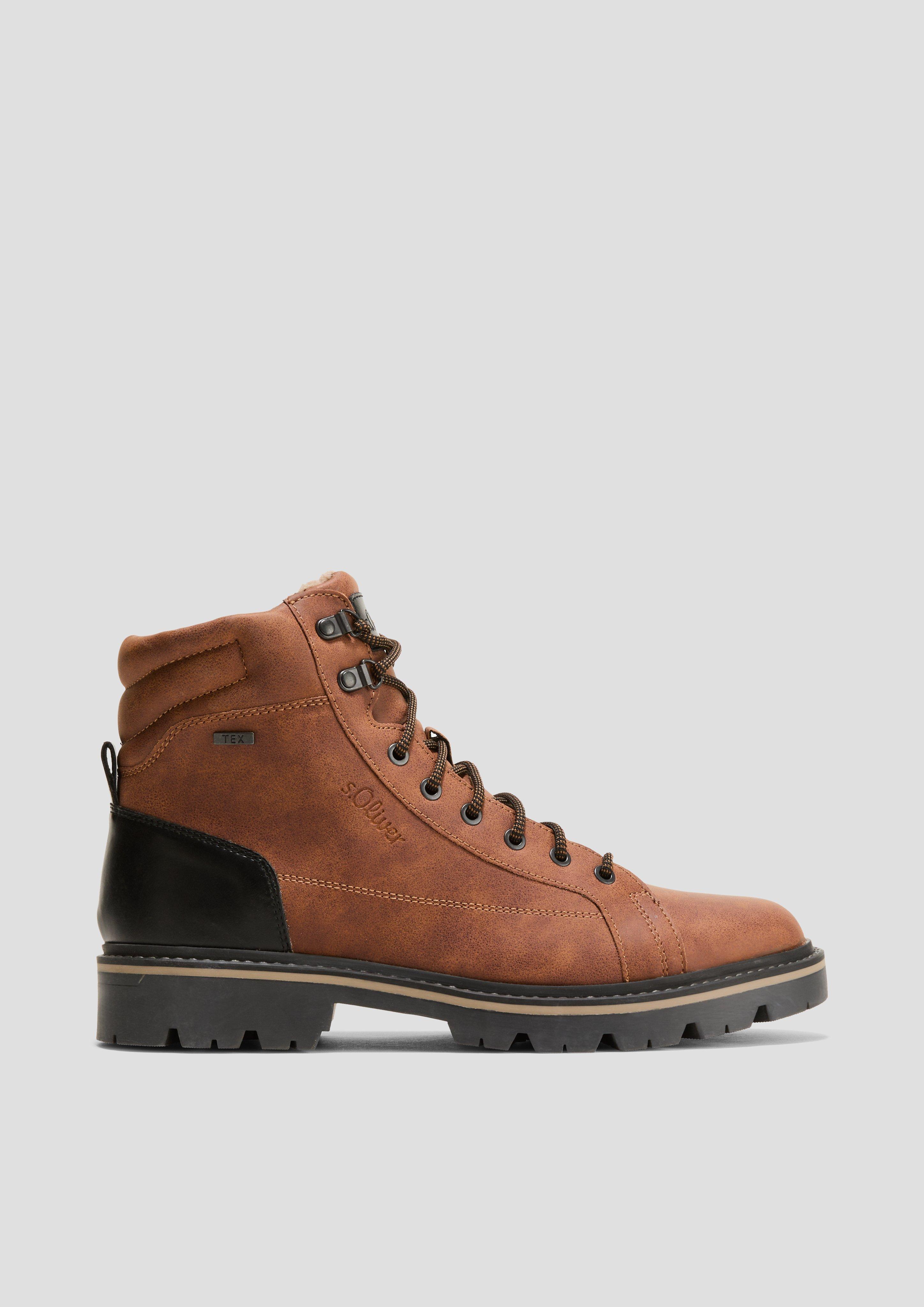 Gefütterte Schnür-Boots  6008624-305