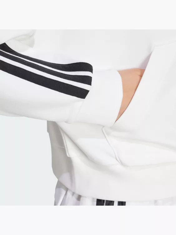 adidas Essentials 3-Streifen French Terry Quarter-Zip Hoodie