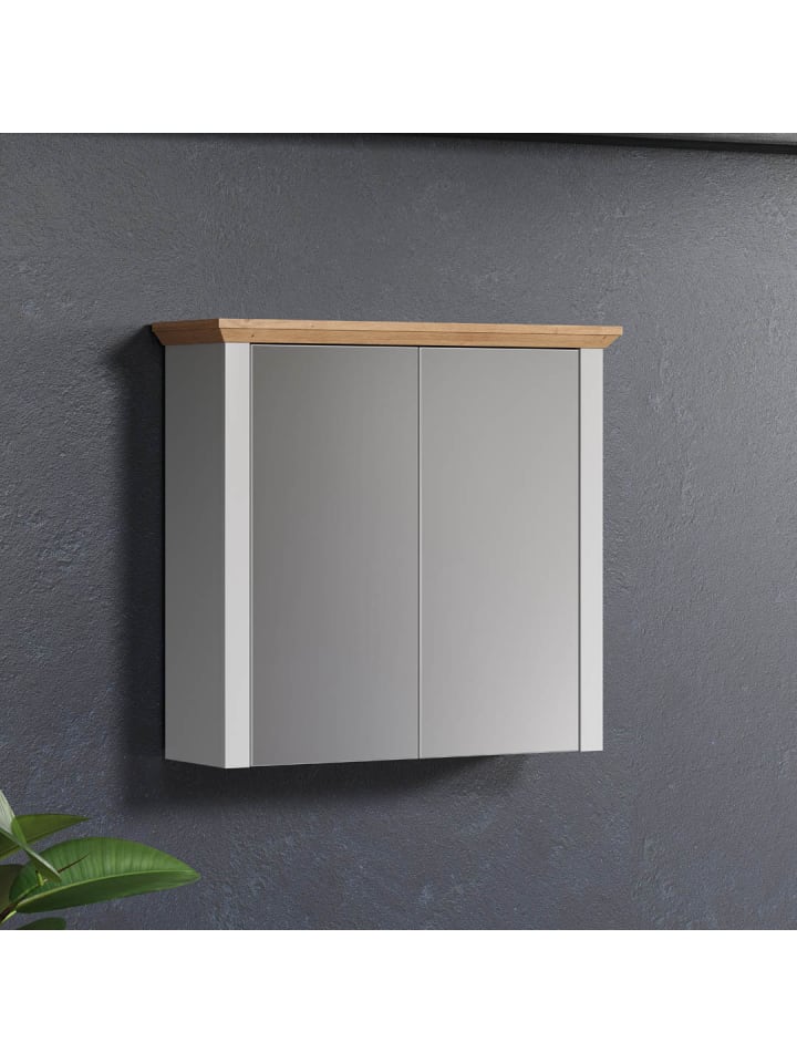 ebuy24 Spiegelschrank Landside Grau 78 x 24 cm günstig kaufen onesize