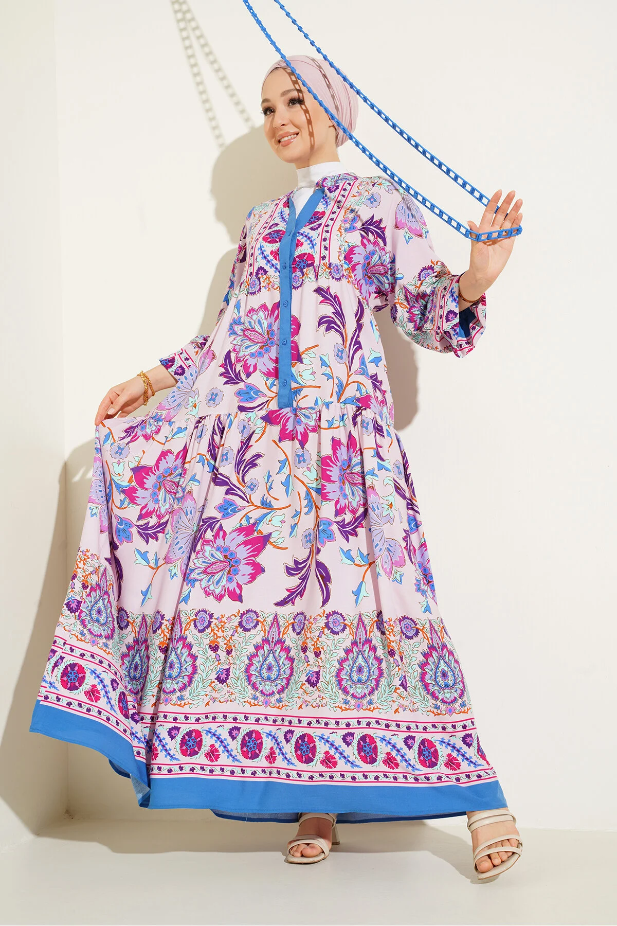 Bigdart  Kleid - Lila - A-Linie
