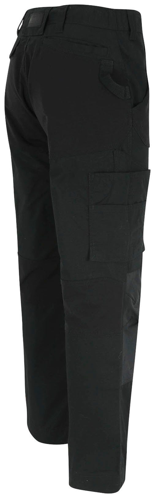 Herock Arbeitshose Hector Hoses Multi-Pocket, 4-Wege-Stretch, verdeckter Knopf, verstärkte Knietaschen
