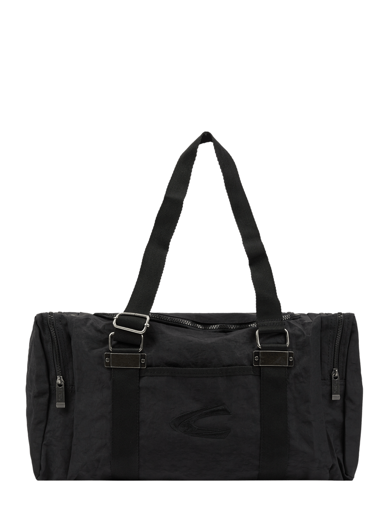 Weekender mit Logo in schwarz