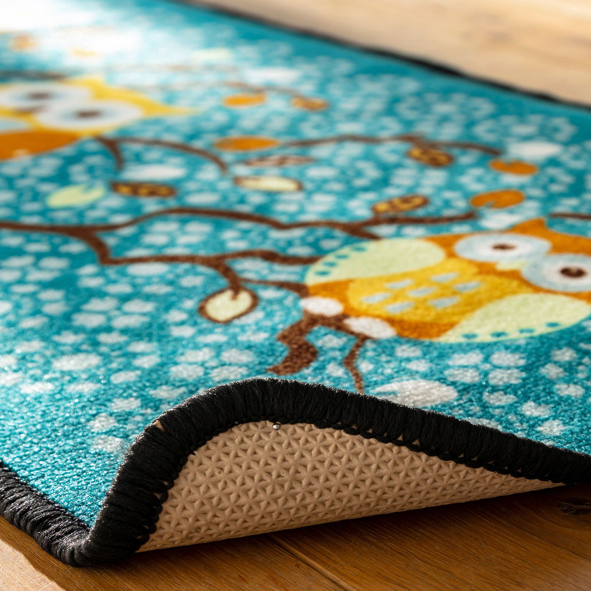 Tapis d'évier motif chouette