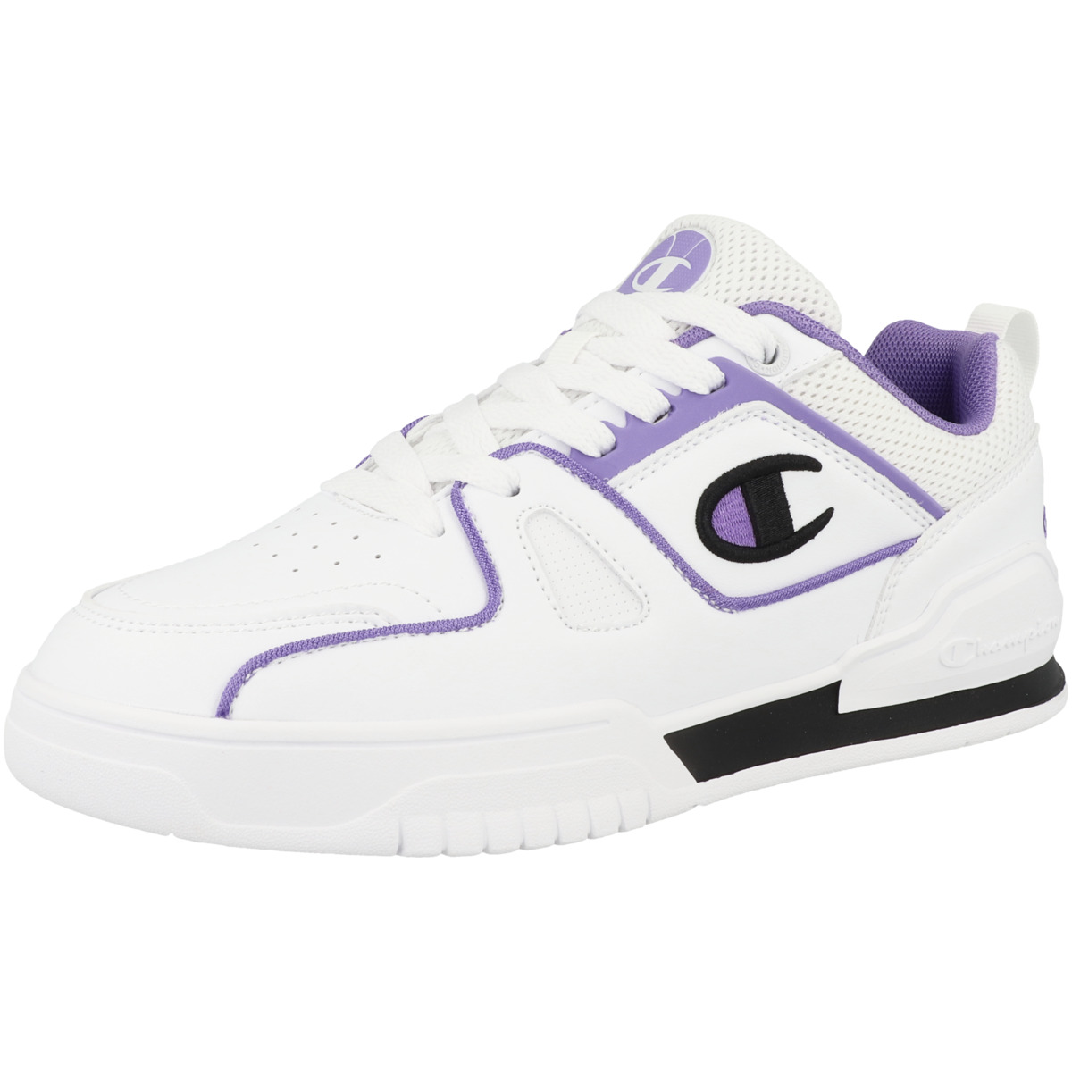 Champion Low Cut Shoe 3 Point Sneaker Low weiss