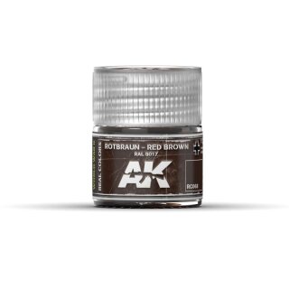 AK Real Colors Rotbraun - Red Brown RAL 8017 (10ml)