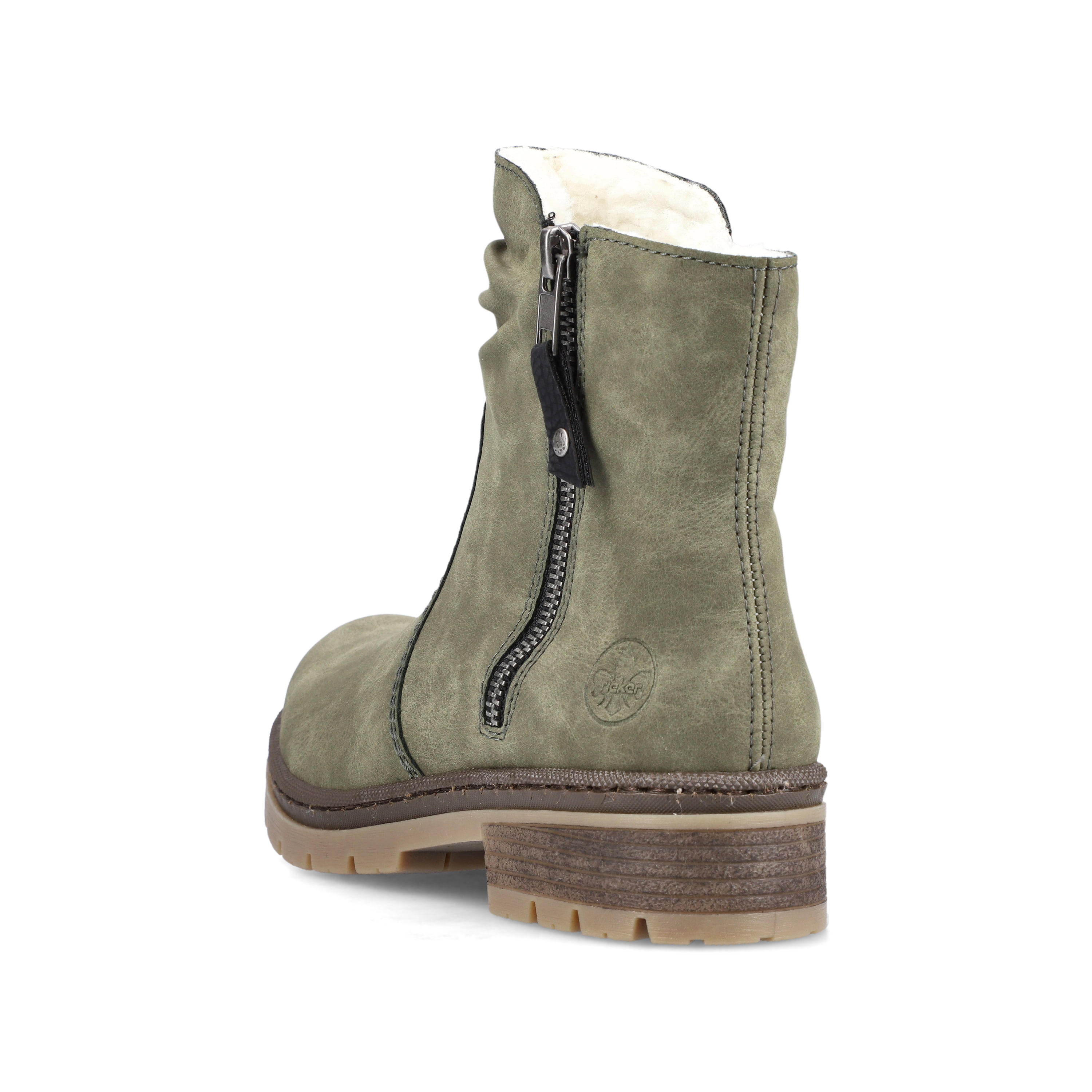 Rieker Damen Kurzstiefel laubgrün