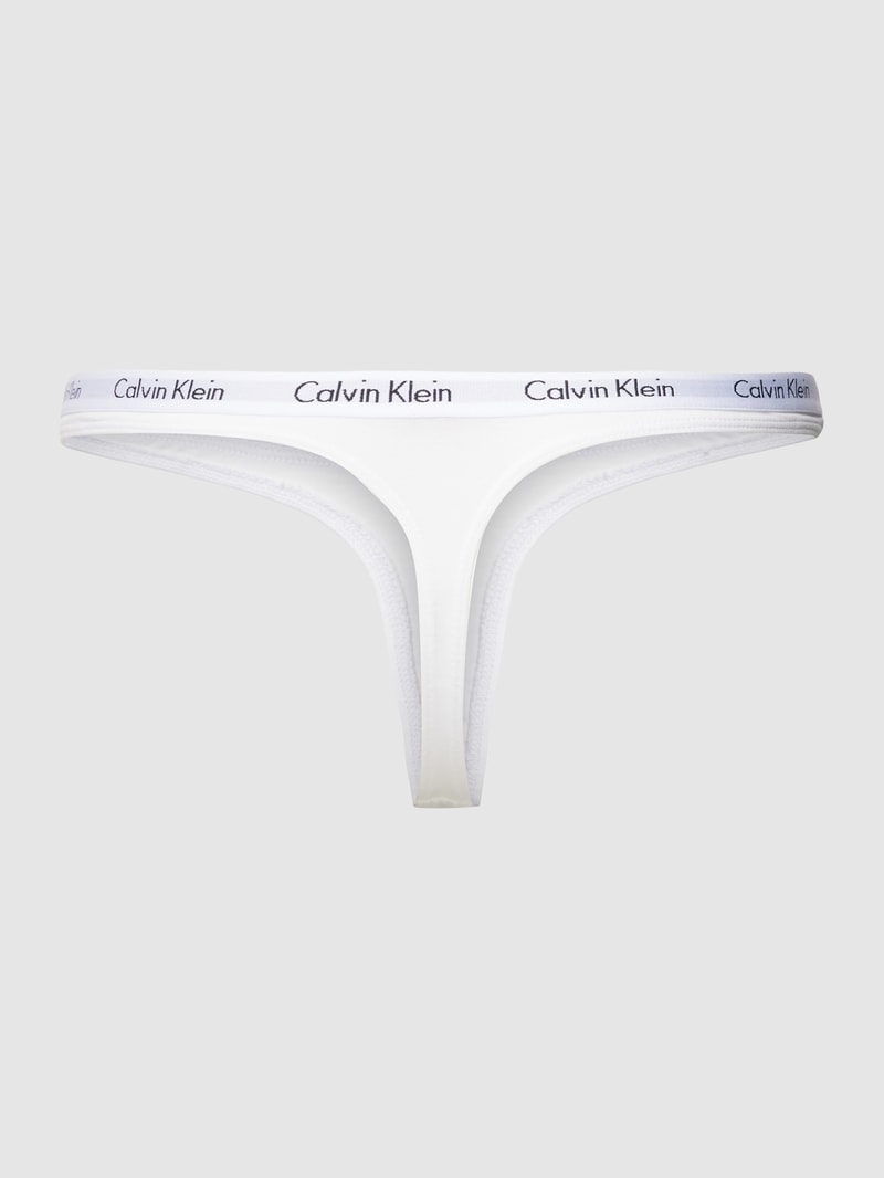 String mit elastischem Logo-Bund im 3er-Pack Modell 'CAROUSEL' in grün