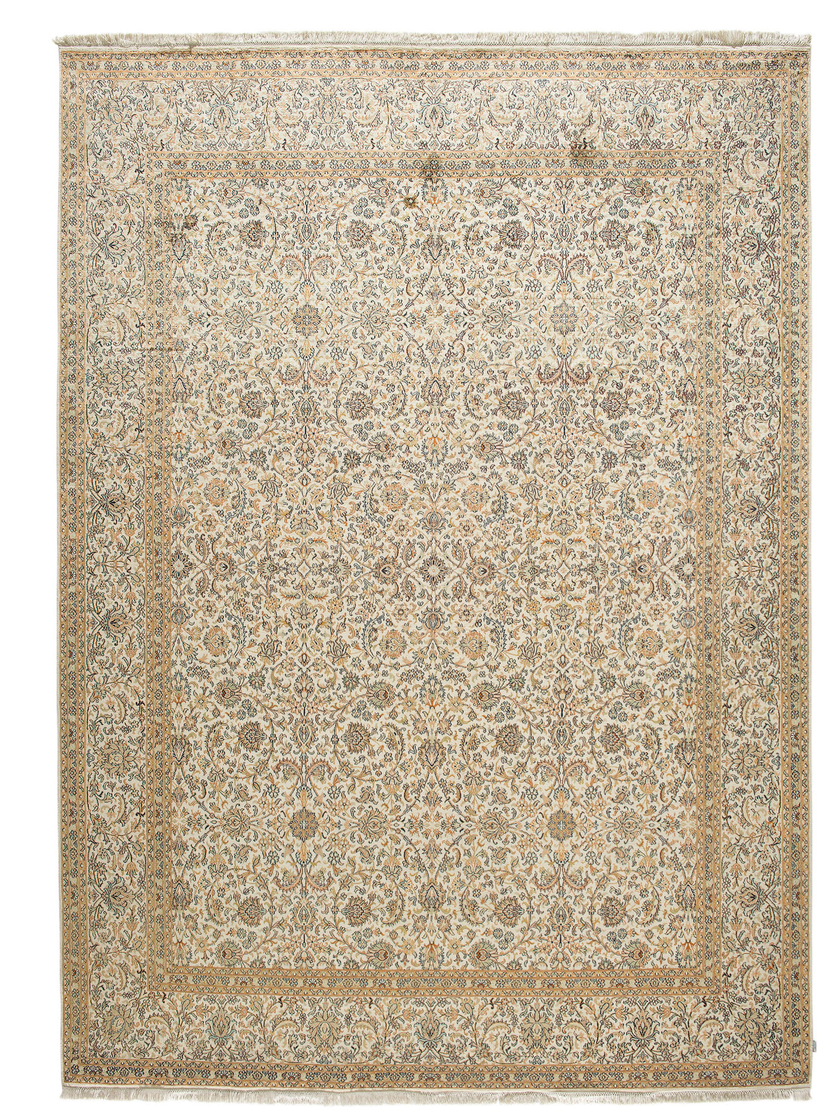 Kaschmir Seide 18/18 ca. 247 x 344 cm, Unikat / Einzelstück