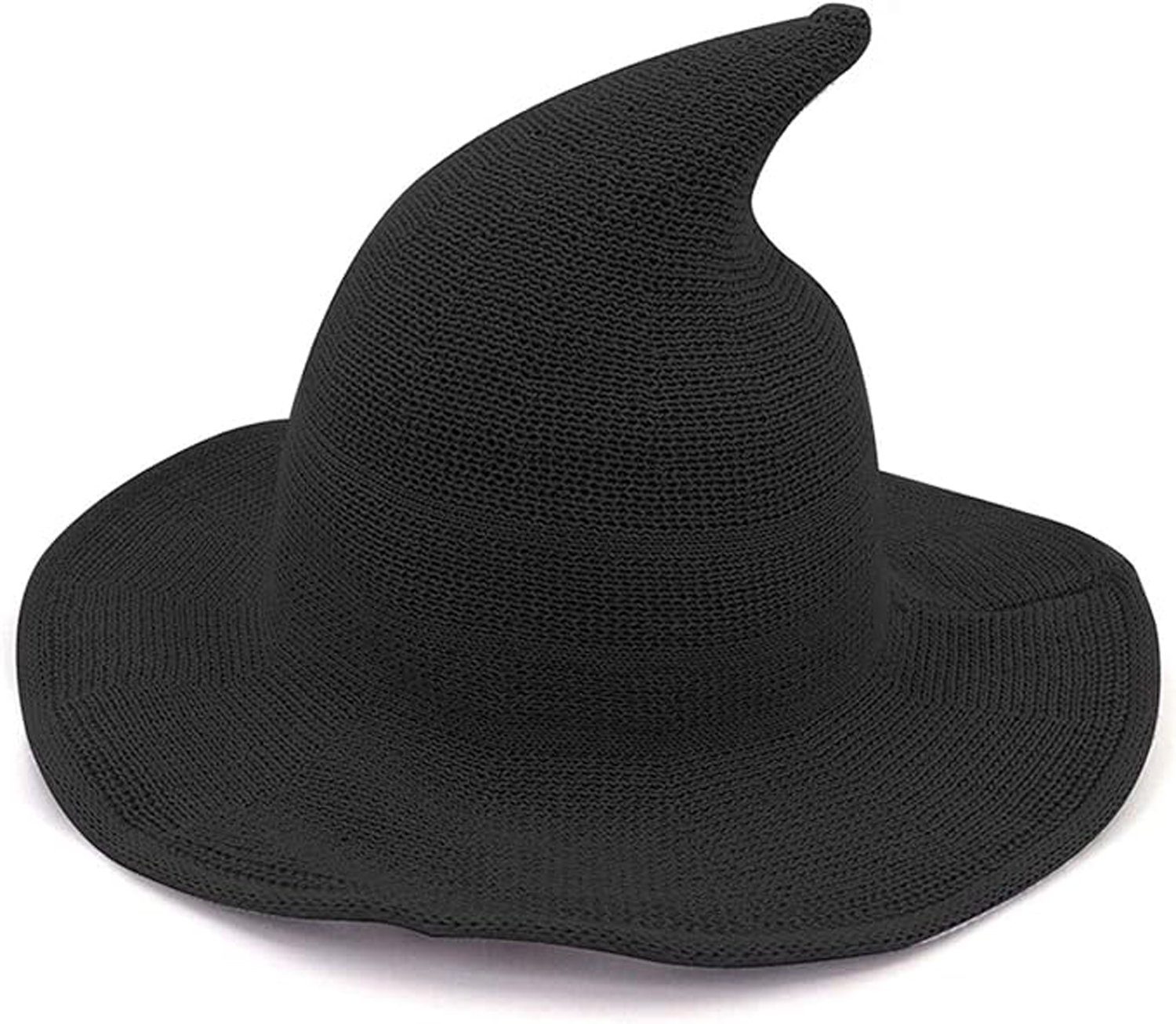 aikidio Schlapphut Faltbarer Hexenhut für Halloween oder Cosplay, Harry Potter Style