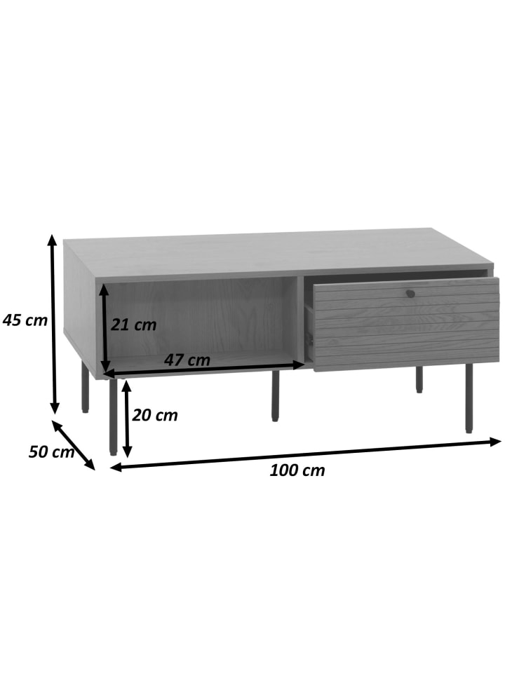 MCW Couchtisch N78, Natur günstig kaufen onesize