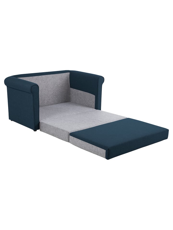 ebuy24 Schlafsofa Romy Dunkelblau 146 x 74 cm günstig kaufen onesize
