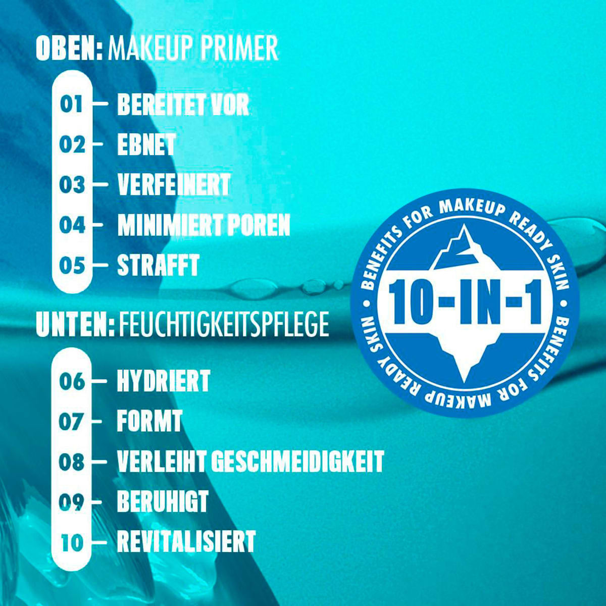 Primer Face Freezie 10-in-1 Cooling & Moisturizer 01, 50 ml