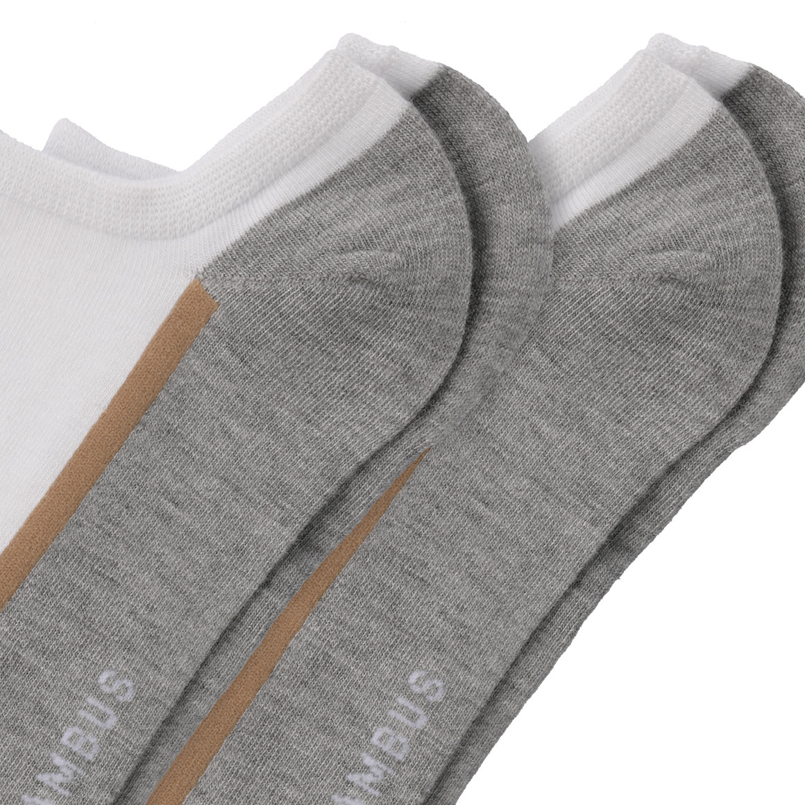 2 Paar Herren Sneaker-Socken mehrfarbig
