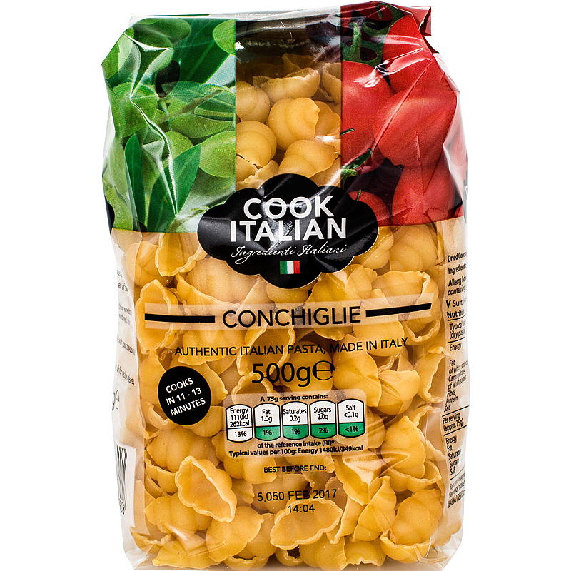 Luxus Pasta skjell 500 g