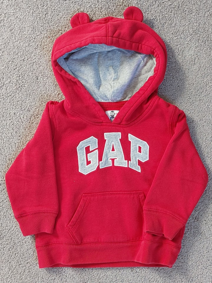 GAP Hoodie in Rot günstig kaufen 80/86