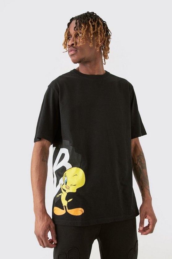 Tall T-Shirt mit lizenziertem Warner Bros Print
