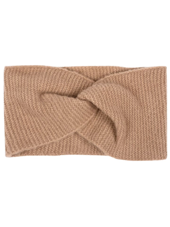 styleBREAKER Feinstrick Stirnband in Braun günstig kaufen onesize