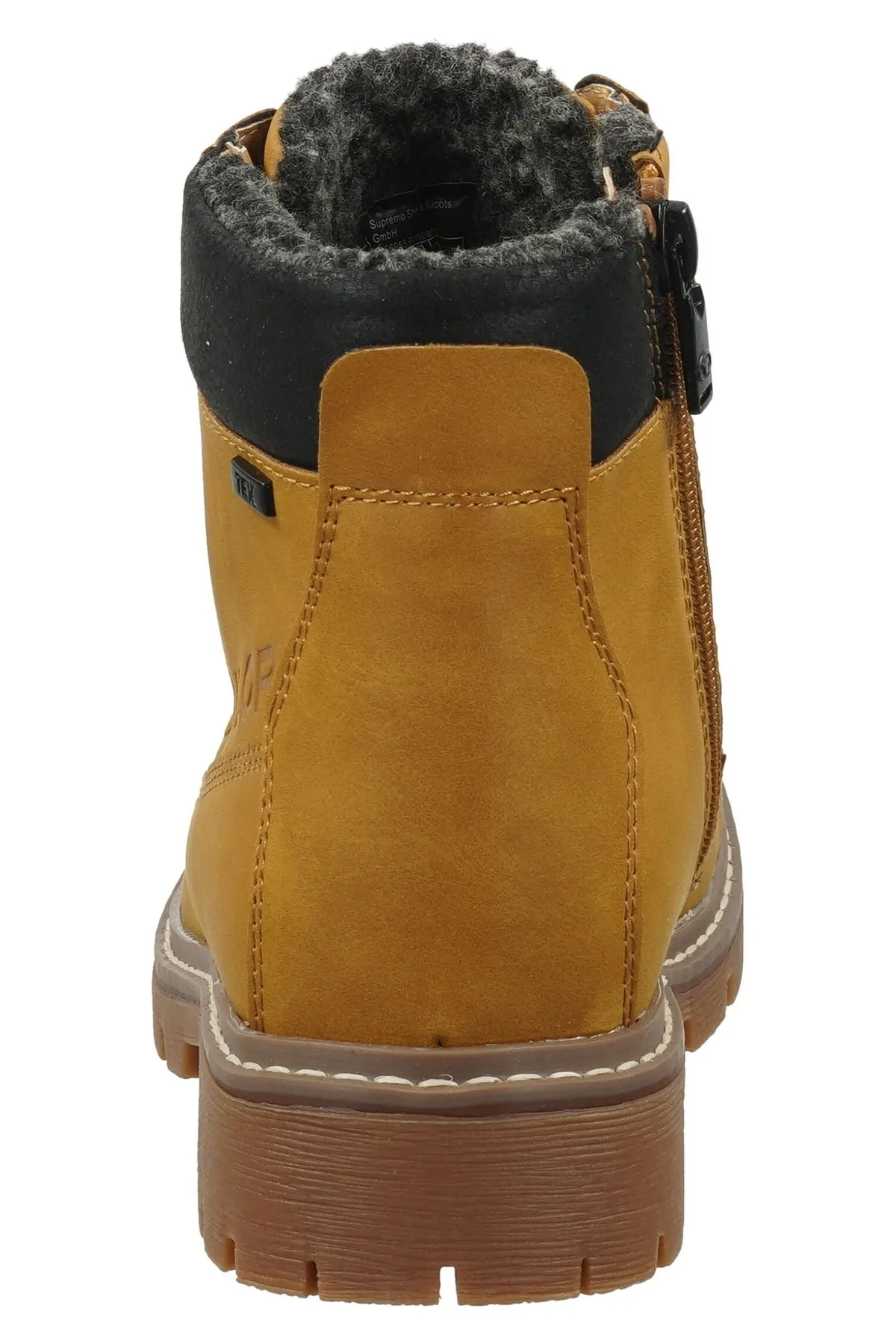 Tom Tailor  Stiefelette - Braun - Blockabsatz