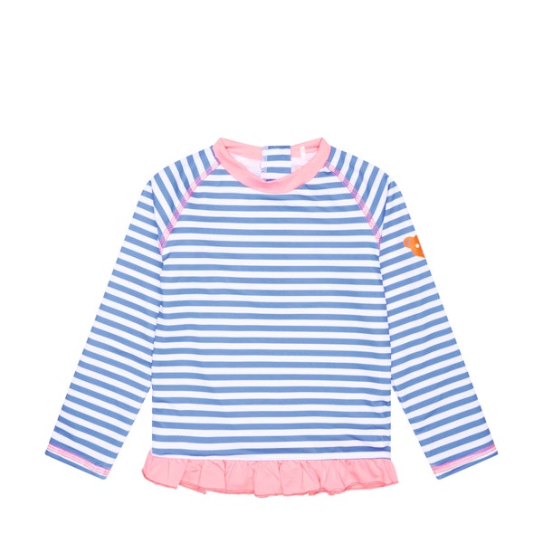 Schwimmshirt, mittelblau für Mädchen