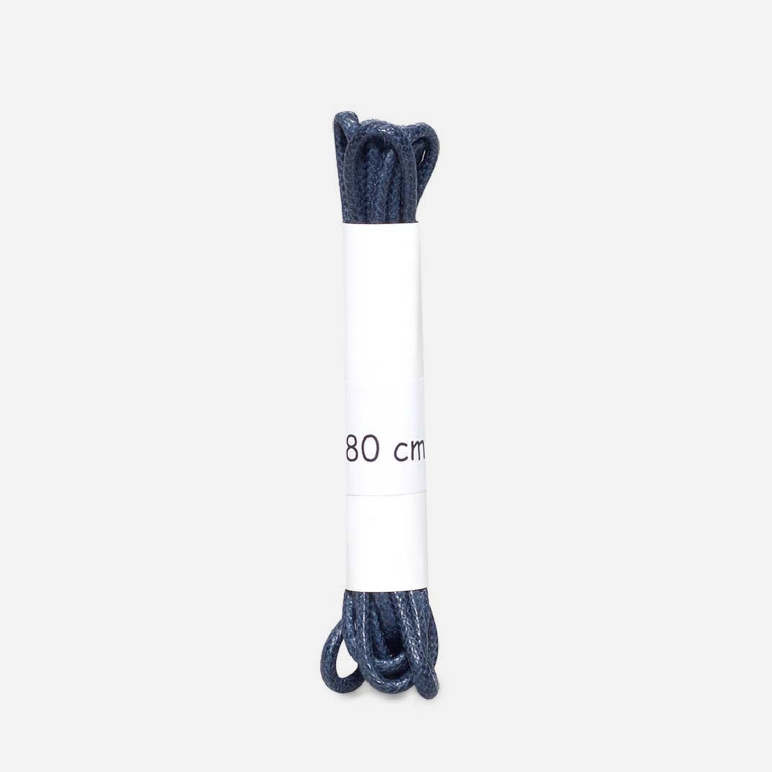 Lacets ronds 80cm bleu marine