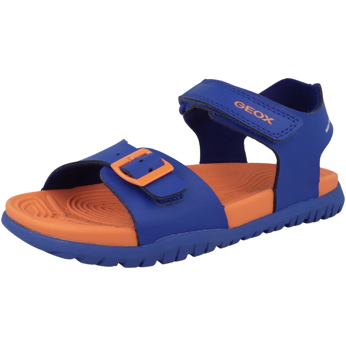 Geox J Sandal Fusbetto B. A Sandale blau