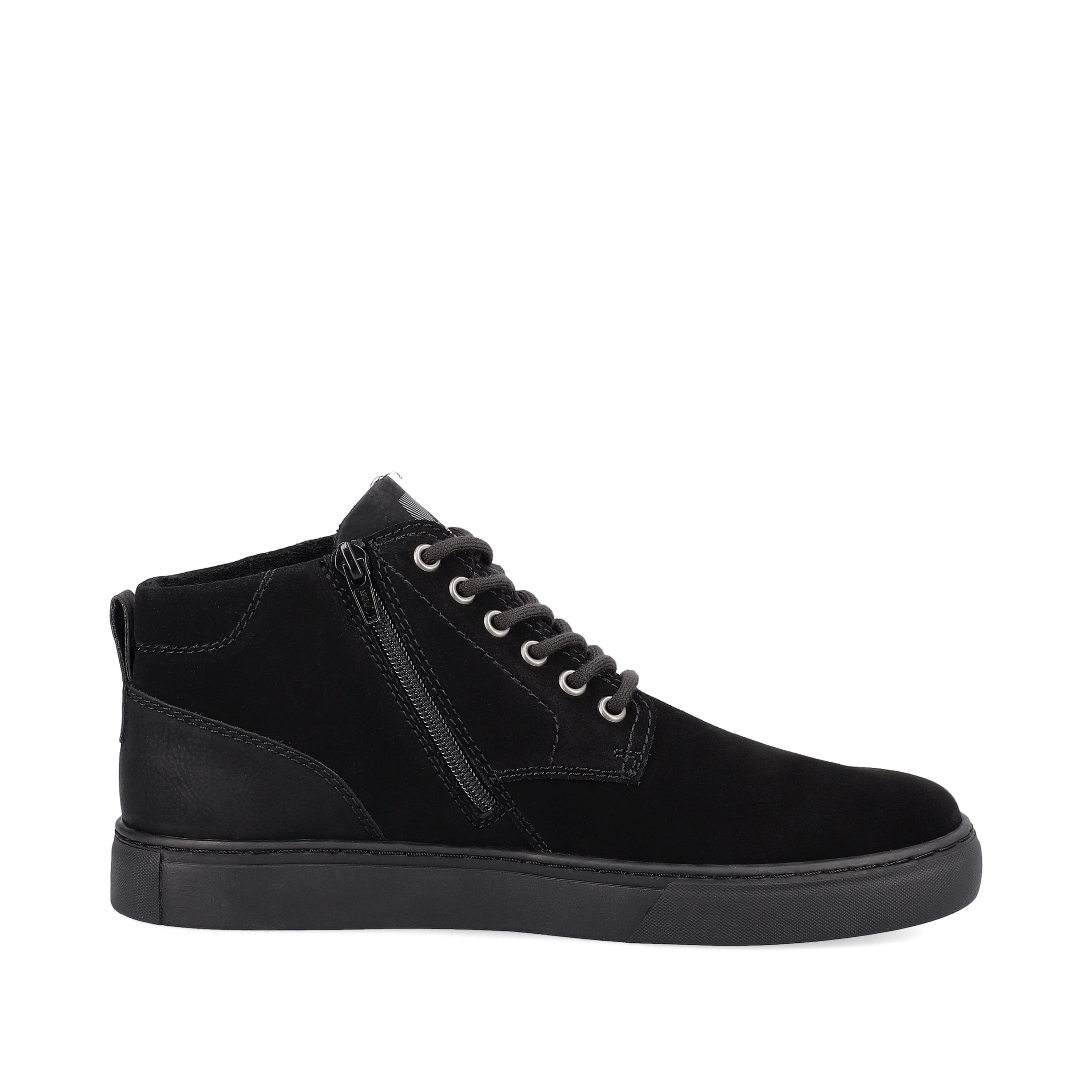 Rieker Herren Sneaker High steel black