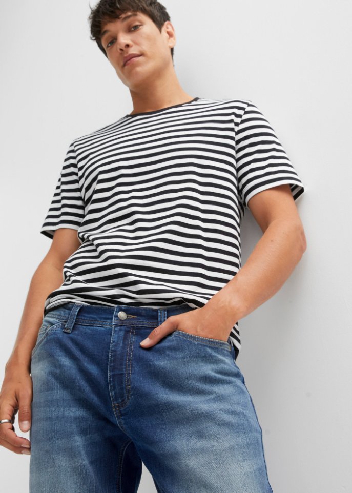 Regular Fit Stretch-Jeans, Tapered