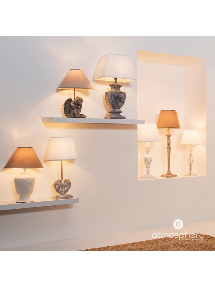 Atmosphera Créateur d'intérieur Tischleuchte in weiß günstig kaufen onesize