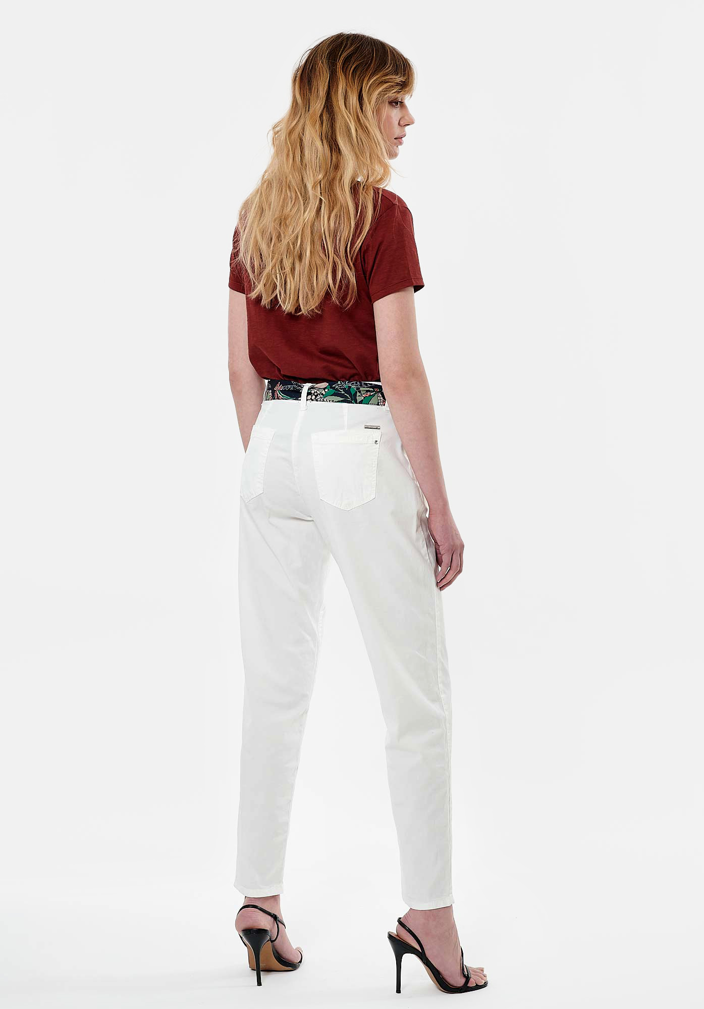 ALBAN  Pantalon blanc Femme