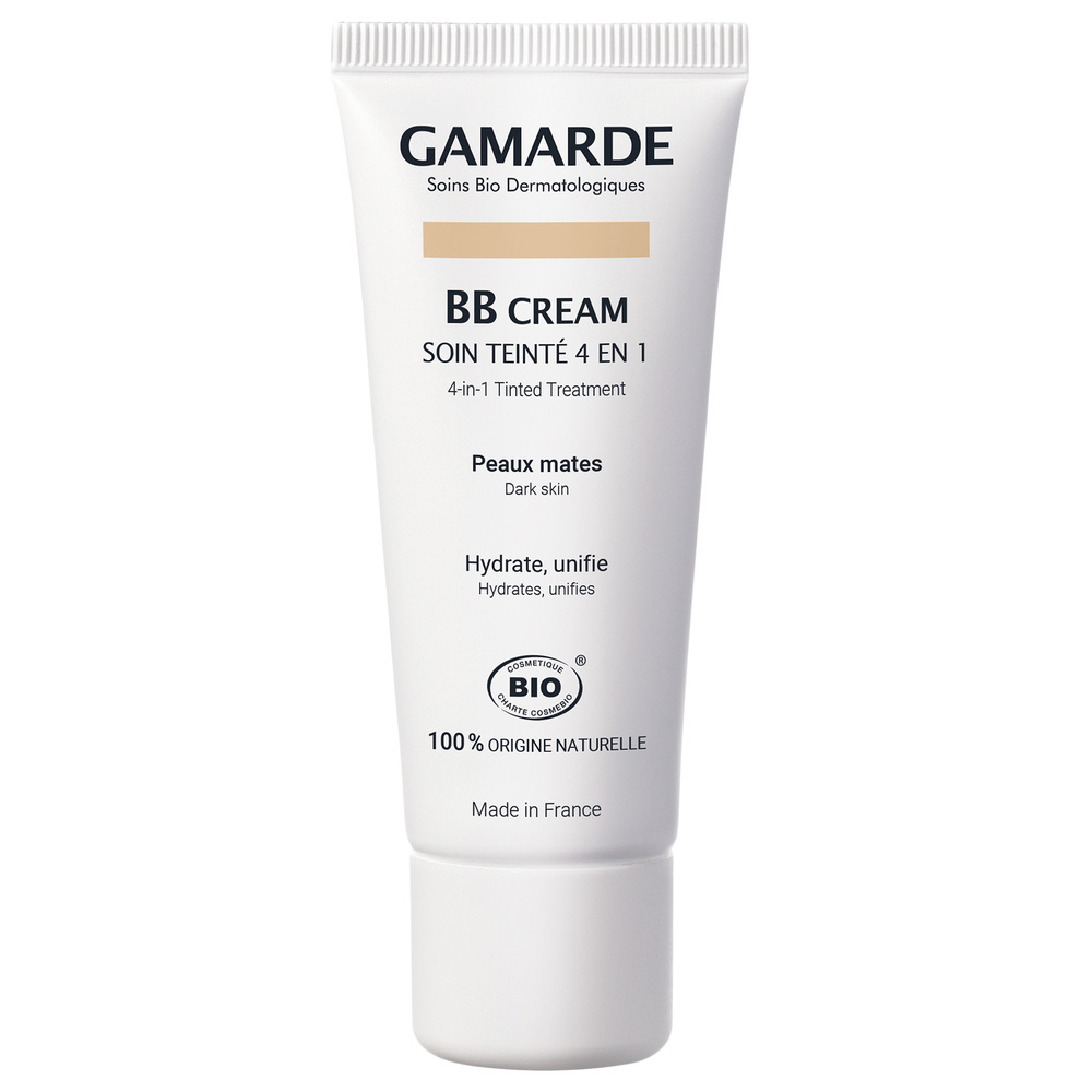 gamarde BB CREAM PEAUX MATES Tube 40 ml Soin teinté hydratant