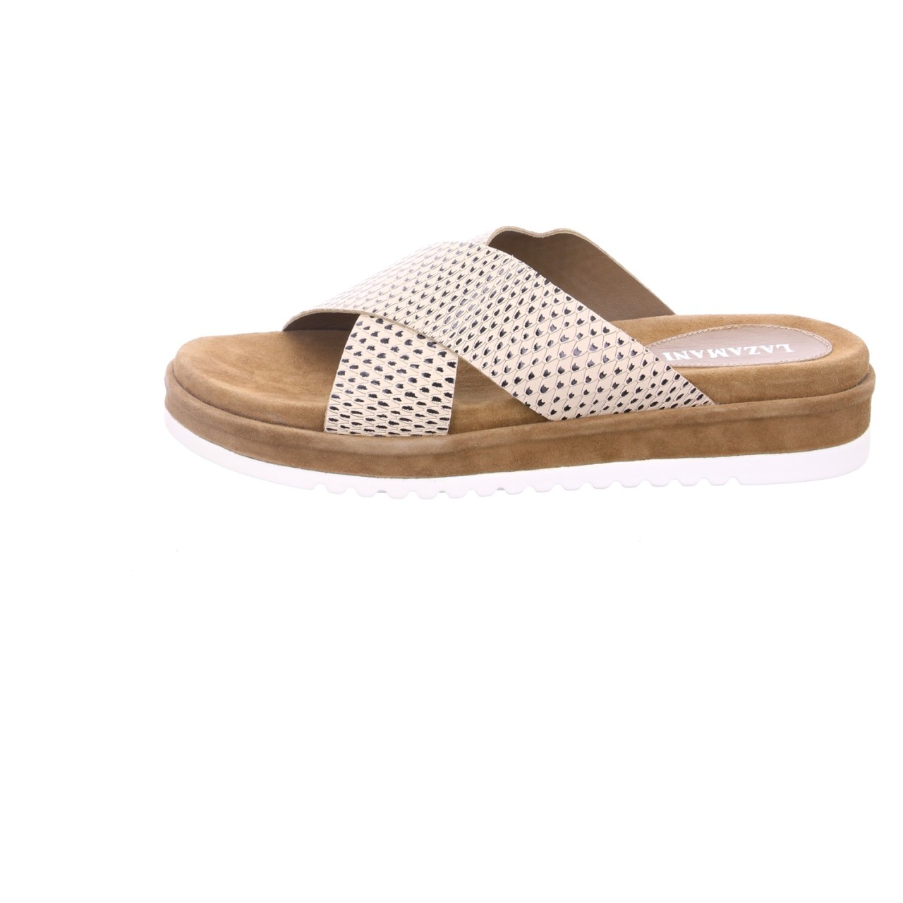 LAZAMANI Pantoletten beige