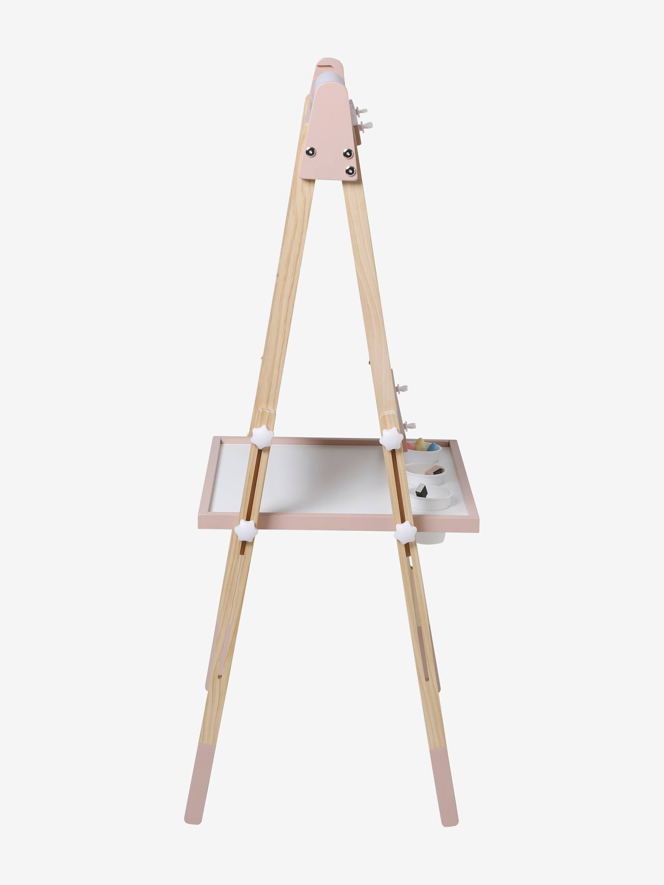Vertbaudet 3-in-1 Tafel mit Mal-Zubehör FSC MIX - rosa