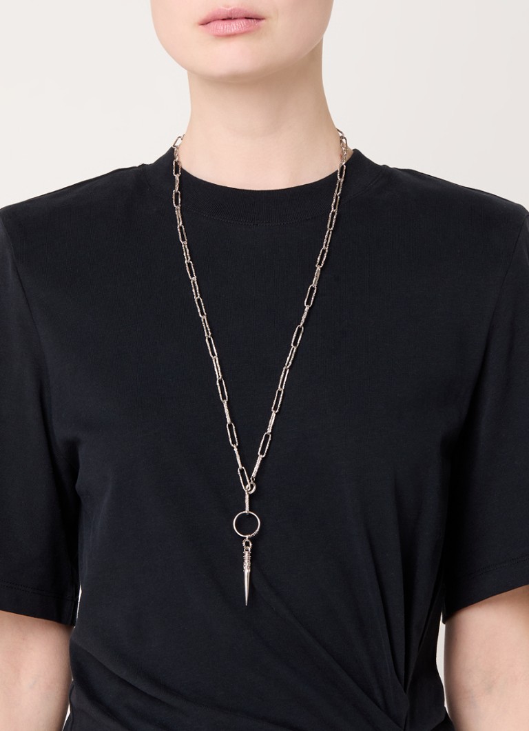 ba&sh Naoria silver necklace