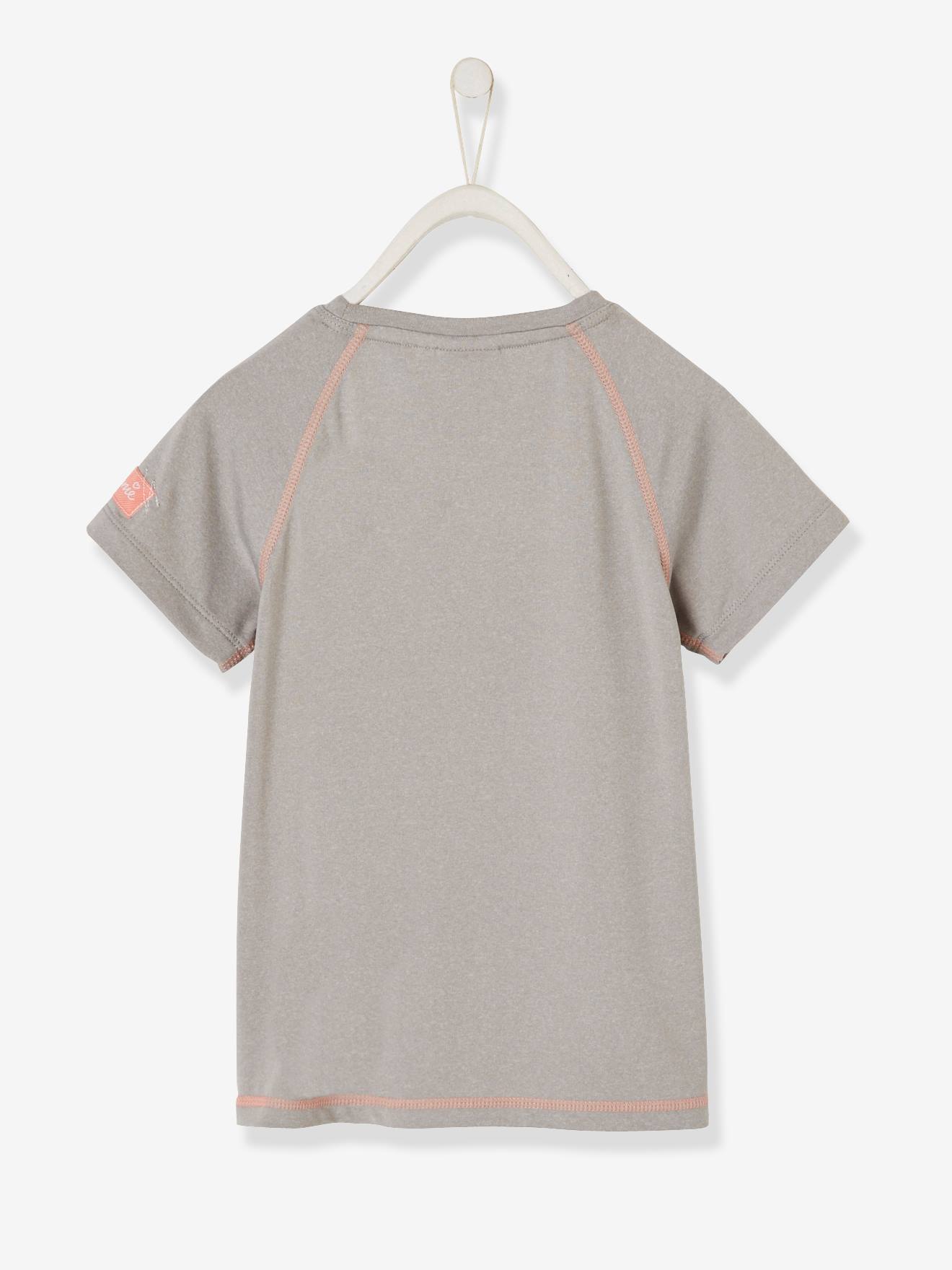 T-shirt sport fille DS Minnie® gris chiné