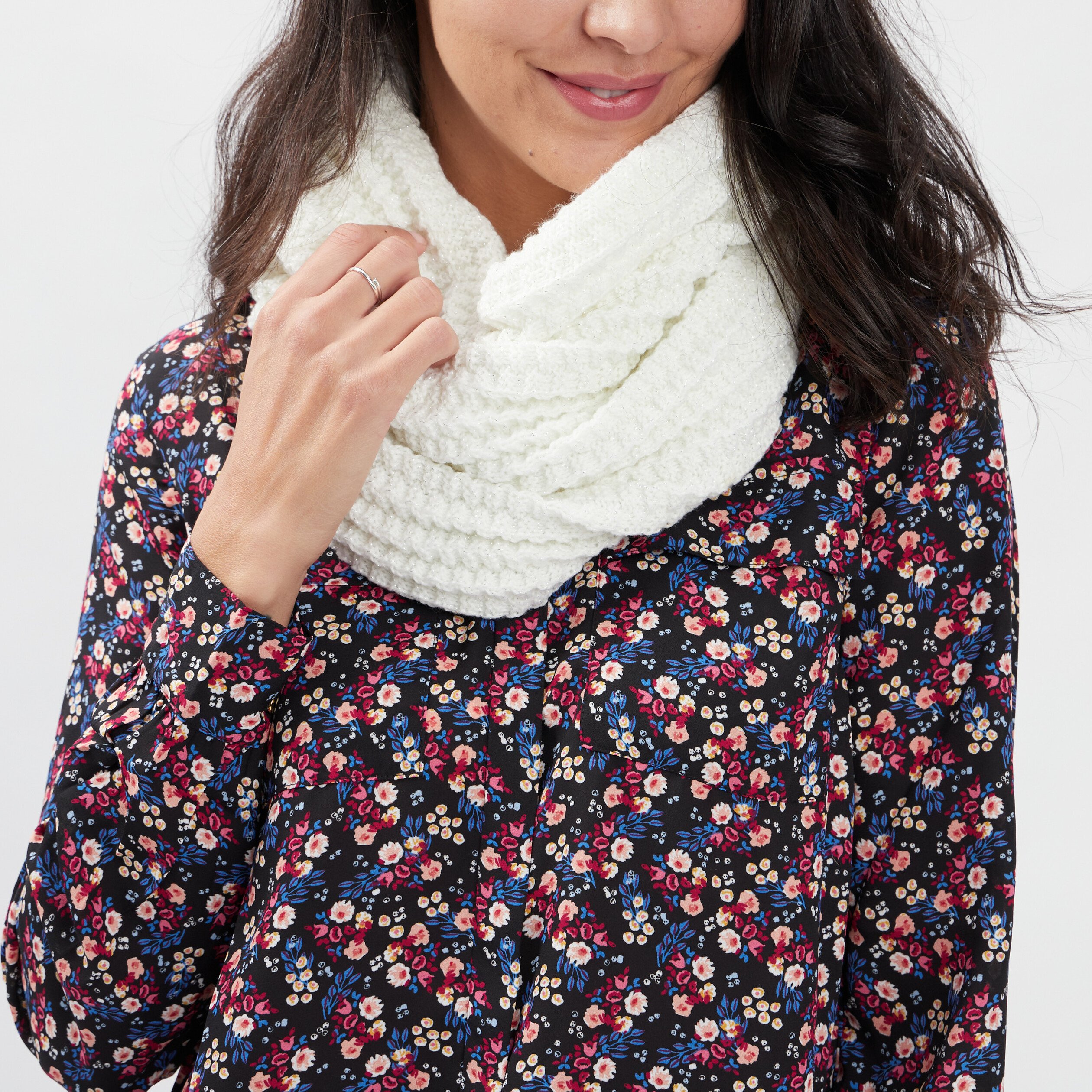 Snood doublé sable femme | La Halle